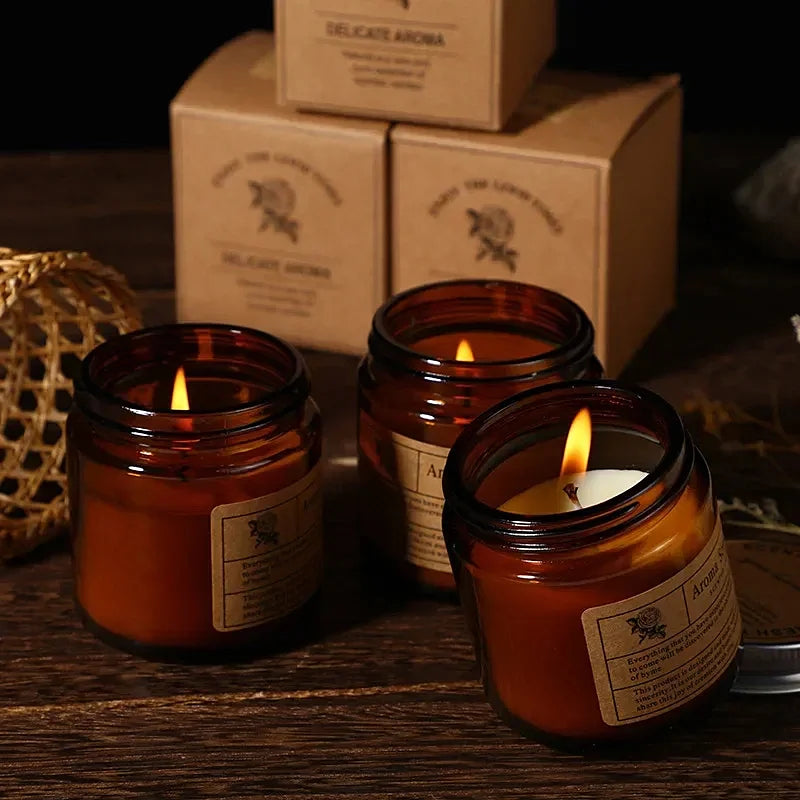 Scented Aromatic Soybean Candles